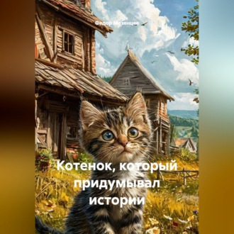 Обложка книги «Котенок, который придумывал истории»