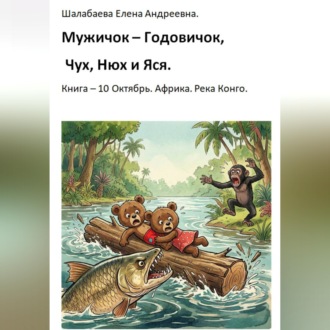 Обложка книги «Книга 10. Октябрь. Африка. Река Конго»