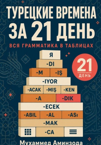 Обложка книги «Турецкие времена за 21 день»