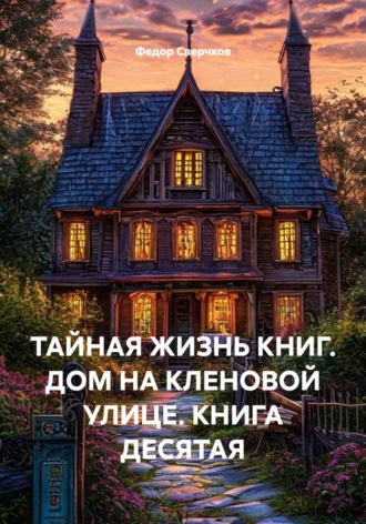 Обложка книги «ТАЙНАЯ ЖИЗНЬ КНИГ. ДОМ НА КЛЕНОВОЙ УЛИЦЕ. КНИГА ДЕСЯТАЯ»