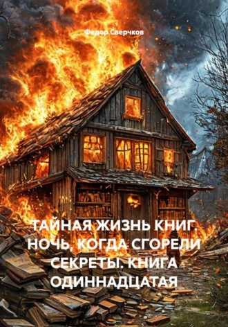 Обложка книги «Тайная жизнь книг. Ночь, когда сгорели секреты. Книга одиннадцатая»