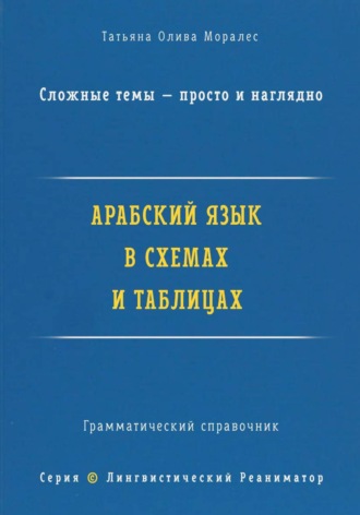 Обложка книги «Арабский язык в схемах и таблицах. Сложные темы — просто и наглядно. Грамматический справочник. Серия "Лингвистический Реаниматор"»