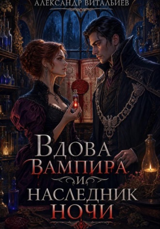 Обложка книги «Вдова вампира и наследник ночи»