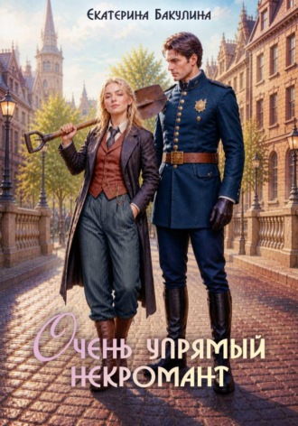 Обложка книги «Очень упрямый некромант»
