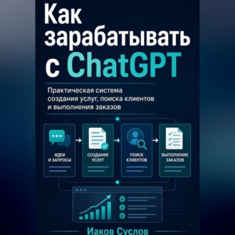 Обложка книги «Как зарабатывать с ChatGPT расширенное издание»
