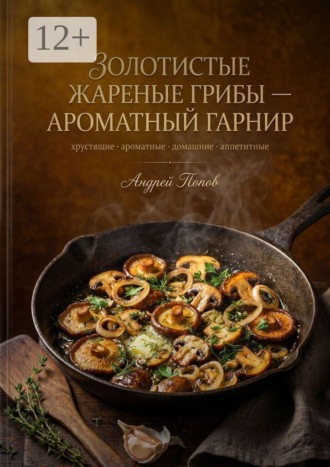Обложка книги «Золотистые жареные грибы: Ароматный гарнир»