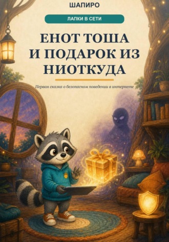 Обложка книги «Енот Тоша и подарок из ниоткуда»