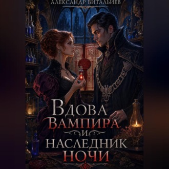 Обложка книги «Вдова вампира и наследник ночи»
