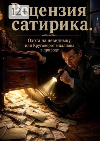 Обложка книги «Рецензия сатирика: Охота на невидимку, или Круговорот миллиона в природе»