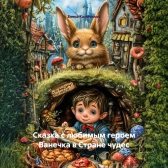 Обложка книги «Сказка с любимым героем Ванечка в Стране чудес»