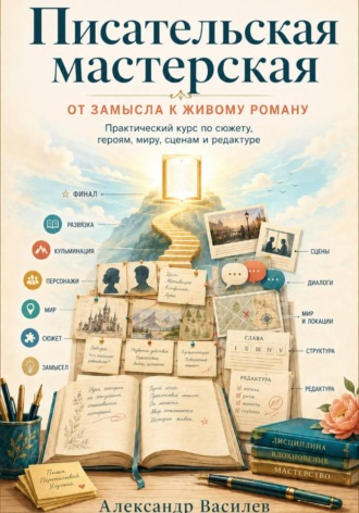 Обложка книги «Писательская мастерская. От замысла к живому роману»