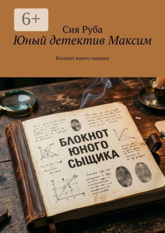 Обложка книги «Юный детектив Максим. Блокнот юного сыщика»