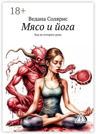Обложка книги «Мясо и йога. Как не потерять душу»
