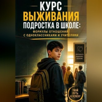 Обложка книги «Курс выживания подростка в школе:формулы отношений с одноклассниками и учителями»
