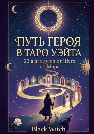 Обложка книги «Путь Героя в Таро Уэйта. 22 шага души от Шута до Мира»