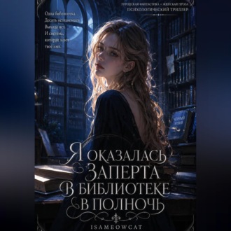 Обложка книги «Я оказалась заперта в библиотеке в полночь»