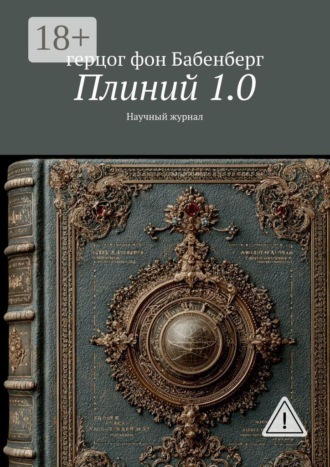 Обложка книги «Плиний 1.0. Научный журнал»