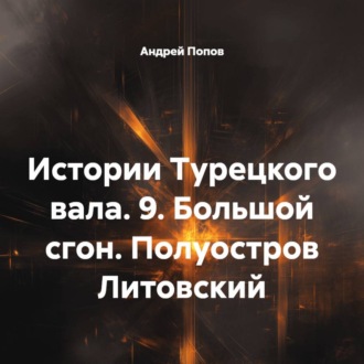 Обложка книги «Истории Турецкого вала. 9. Большой сгон. Полуостров Литовский»