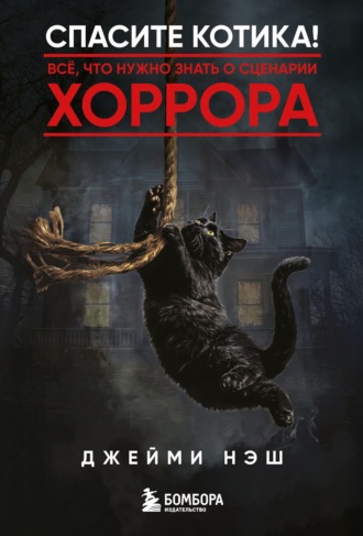 Обложка книги «Спасите котика! Всё, что нужно знать о сценарии хоррора»