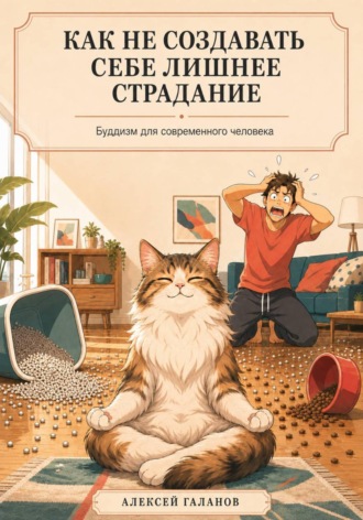 Обложка книги «Как не создавать себе лишнее страдание. Буддизм для современного человека»