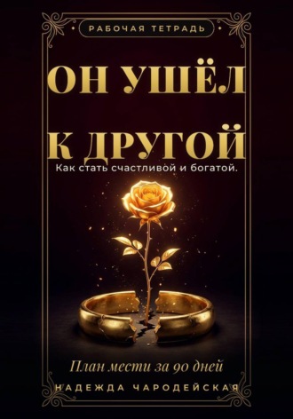 Обложка книги «Он ушёл к другой. Как стать счастливой и богатой. План мести за 90 дней»