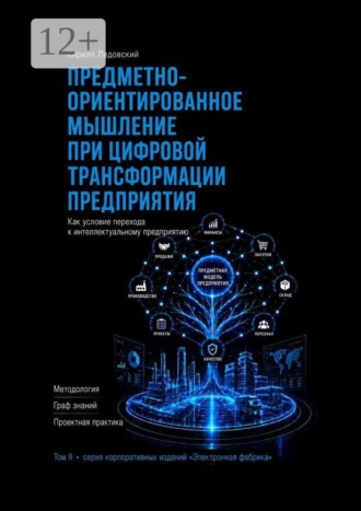 Обложка книги «Предметно-ориентированное мышление при цифровой трансформации предприятия»