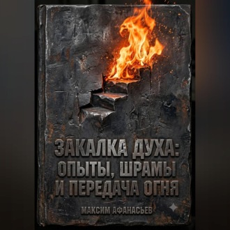 Обложка книги «ЗАКАЛКА ДУХА. ОПЫТЫ, ШРАМЫ И ПЕРЕДАЧА ОГНЯ.»