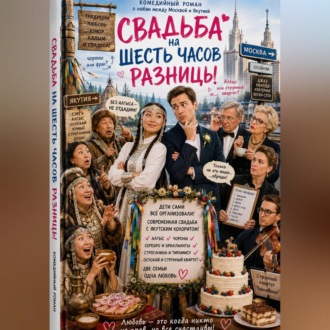 Обложка книги «СВАДЬБА НА ШЕСТЬ ЧАСОВ РАЗНИЦЫ»