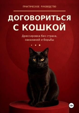 Обложка книги «Договориться с кошкой. Как дрессировать кошку»