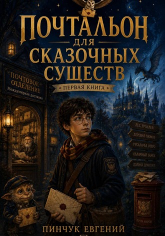 Обложка книги «Почтальон для сказочных существ»