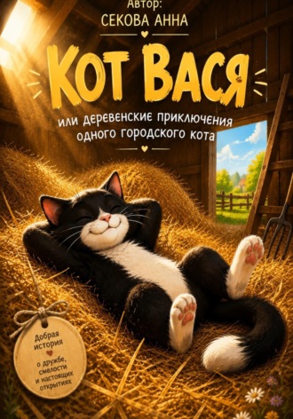 Обложка книги «Кот Вася. Кто это вообще?!»