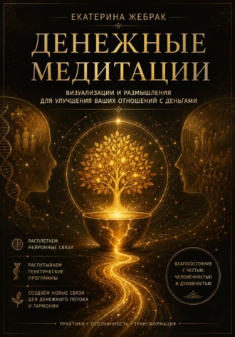Обложка книги «Денежные медитации. Визуализации и размышления для улучшения ваших отношений с деньгами»