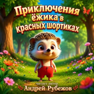 Обложка книги «Приключения Ёжика в красных шортиках. Сборник аудиосказок. Часть 1»