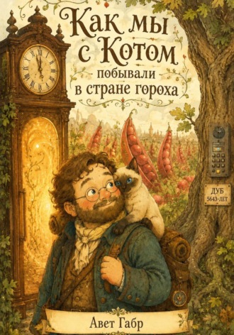 Обложка книги «Как мы с Котом побывали в стране гороха»