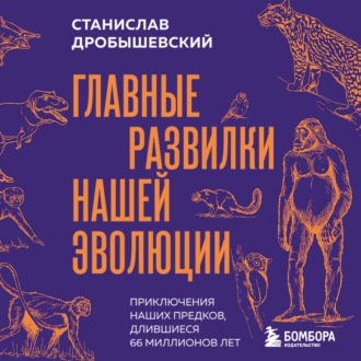 Обложка книги «Главные развилки нашей эволюции. Приключения наших предков, длившиеся 66 миллионов лет»