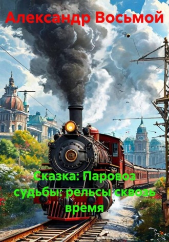 Обложка книги «Сказка: Паровоз судьбы: рельсы сквозь время»