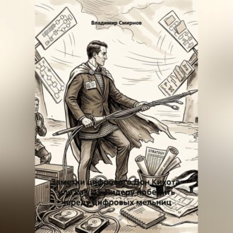 Обложка книги «Заметки цифрового Дон Кихота или как ИТ-Лидеру победить череду цифровых мельниц»