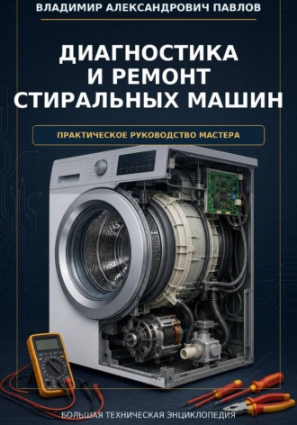 Обложка книги «Диагностика и ремонт стиральных машин. Практическое руководство мастера»