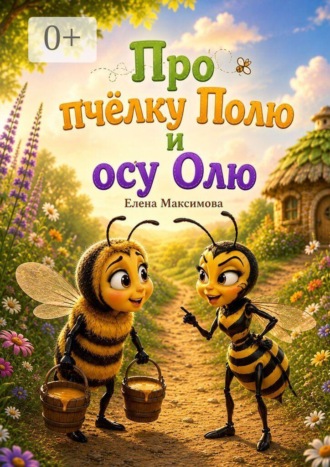 Обложка книги «Про пчёлку Полю и осу Олю»