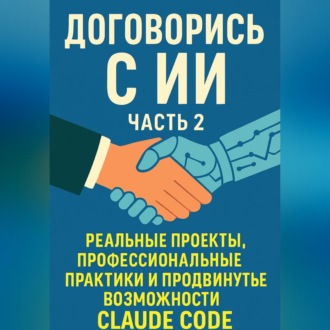 Обложка книги «Договорись с ИИ. Часть 2 Реальные проекты, профессиональные практики и продвинутые возможности Claude Code»