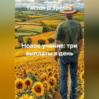 Обложка книги «Новое учение: три выплаты в день»