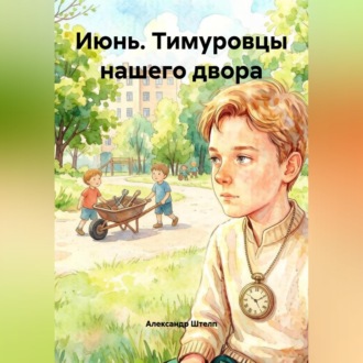 Обложка книги «Июнь. Тимуровцы нашего двора»