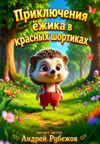 Обложка книги «Приключения Ёжика в красных шортиках. Сборник сказок. Часть 1»