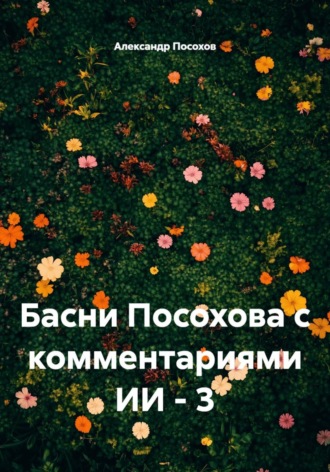 Обложка книги «Басни Посохова с комментариями ИИ - 3»