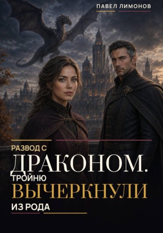 Обложка книги «Развод с драконом. Тройню вычеркнули из рода»
