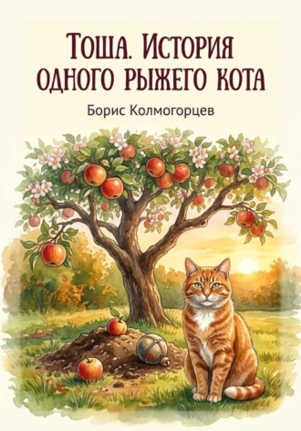 Обложка книги «Тоша. История одного рыжего кота»