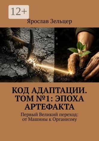 Обложка книги «Код адаптации. Том №1: эпоха артефакта. Первый Великий переход: от Машины к Организму»