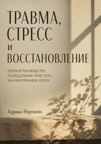 Обложка книги «Травма, стресс и восстановление. Полное руководство по исцелению через тело, ум и внутреннюю опору»