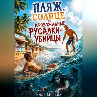 Обложка книги «Пляж, солнце и кровожадные русалки-убийцы»