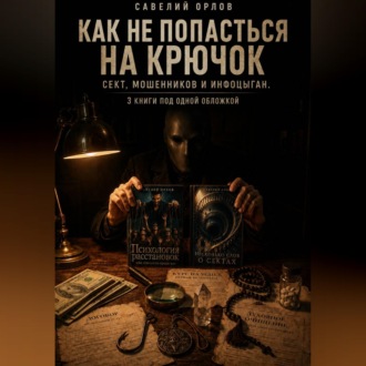 Обложка книги «Как не попасться на крючок сект, мошенников и инфоцыган. 3 книги под одной обложкой»